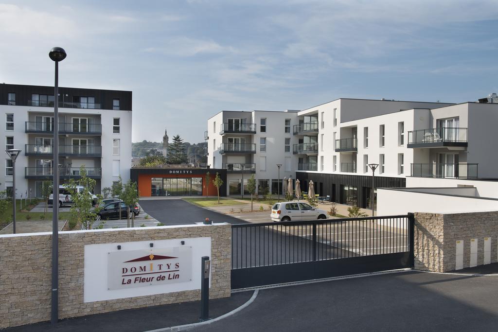 Domitys La Fleur De Lin Aparthotel Landerneau Exterior photo